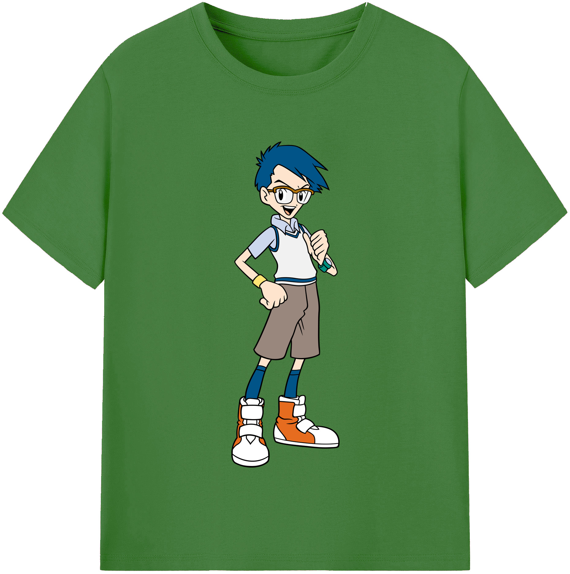 （画像用） Digimon デジタルモンスター/デジモン レディースカジュアルプリントTシャツ（綿100％）